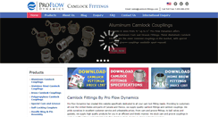 Desktop Screenshot of camlock-fittings.com