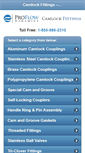 Mobile Screenshot of camlock-fittings.com